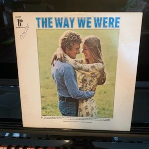 Vintage vinyl record album The Way We Were‎